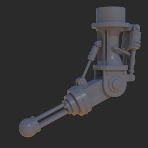 Upper arm designed for an Acastus Knight Asterius (physical)