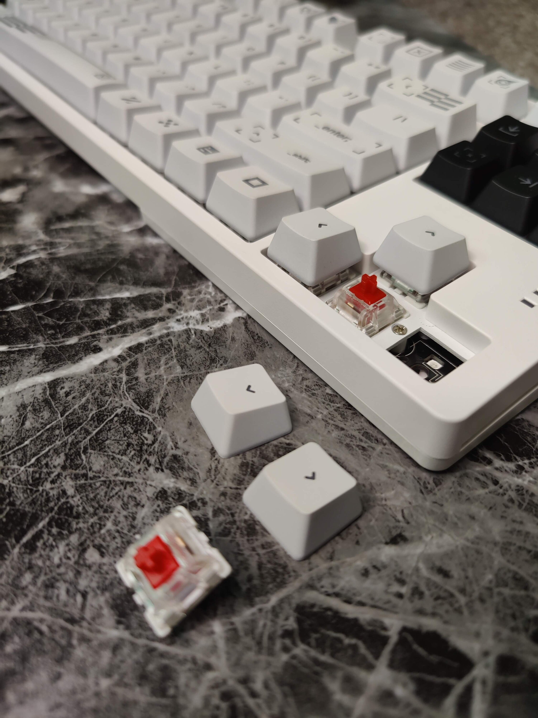 CSGO Printstream Themed Mechanical Keyboard TKL Red Etsy