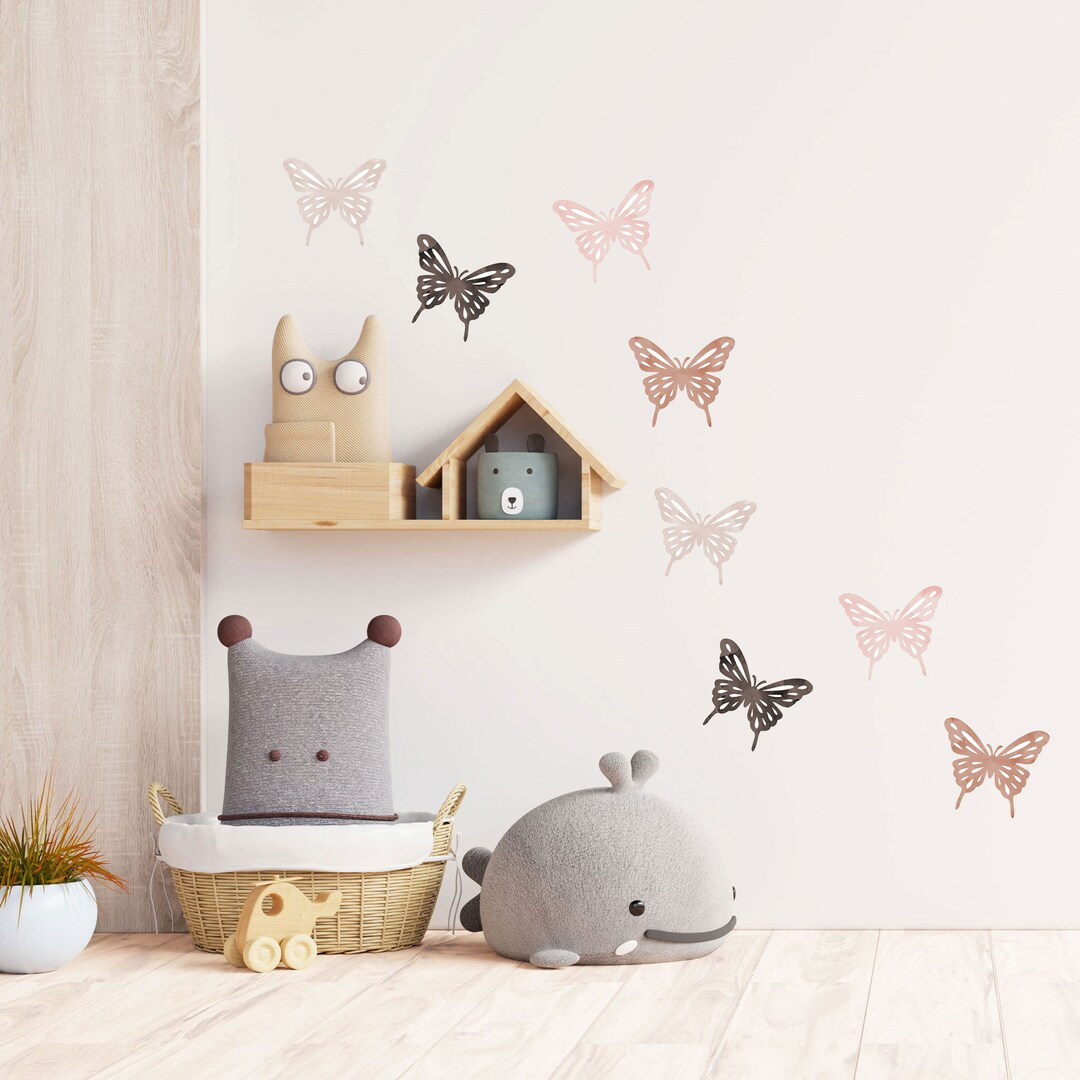 Butterfly Wall Sticker Nursery Wall Decal Butterfly Nursery Wall Decal ...