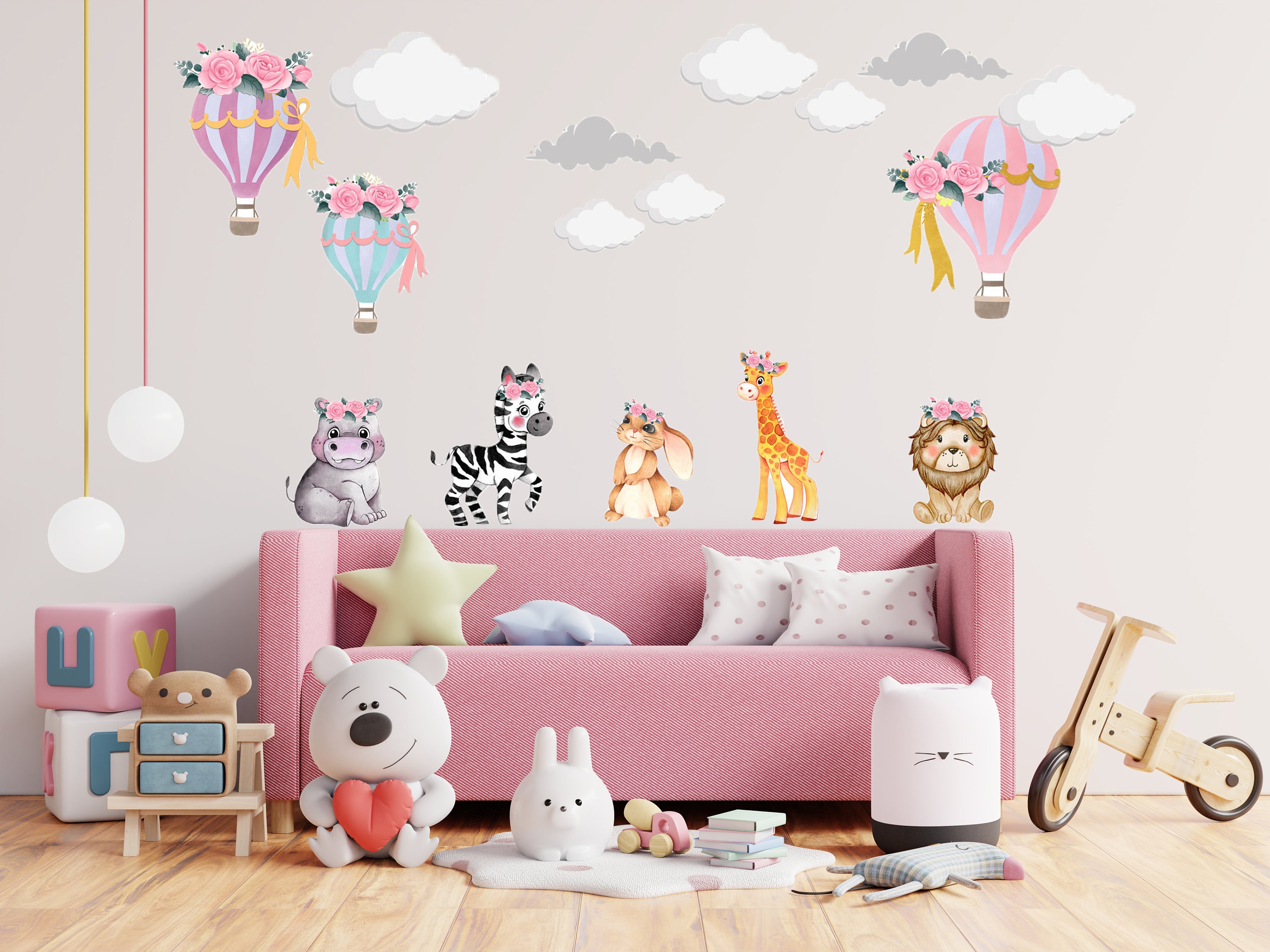 Nursery wall stickers Etsy Nederland
