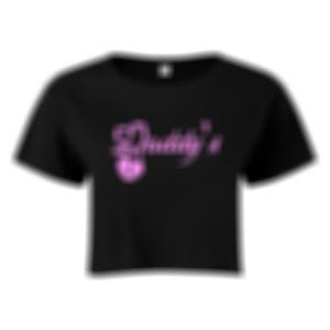 Daddy's Adult Cropped T-Shirt