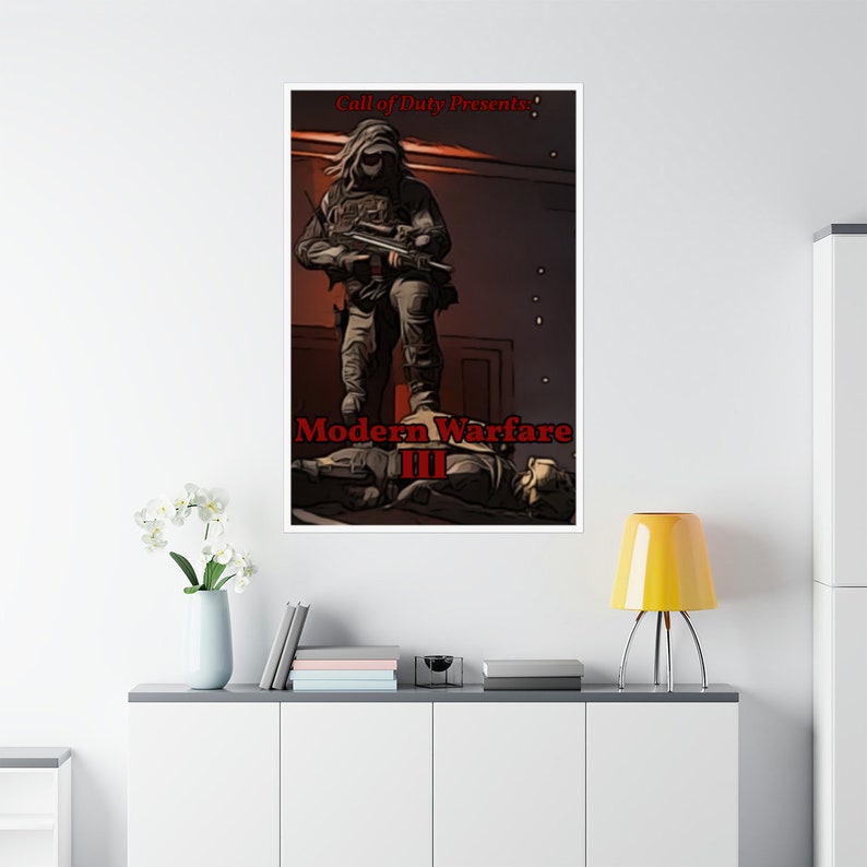 Call of Duty: Modern Warfare 3 2023 Game Inspired Art, Video Game ...
