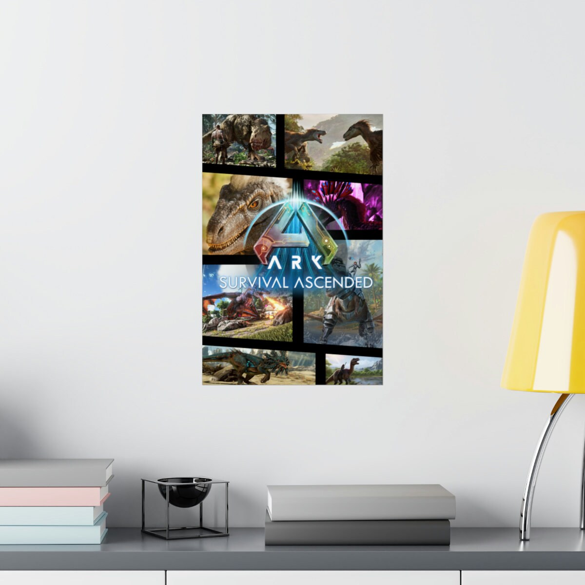 ARK Survival Ascended Game Cover Poster Video Game Art - Etsy