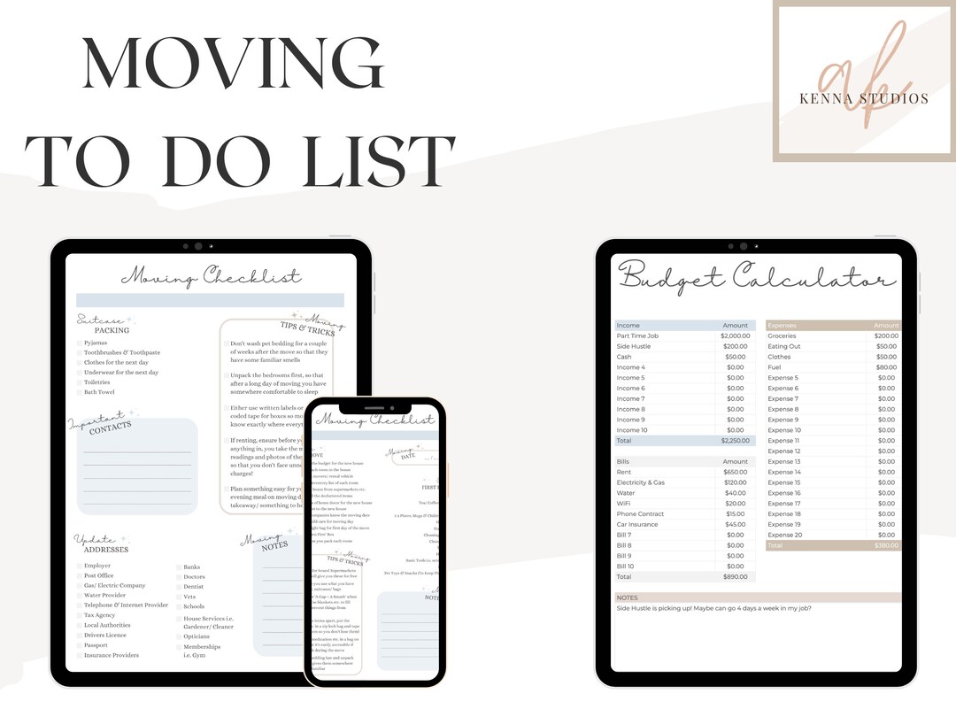 moving-checklist-moving-planner-moving-binder-moving-guide-etsy