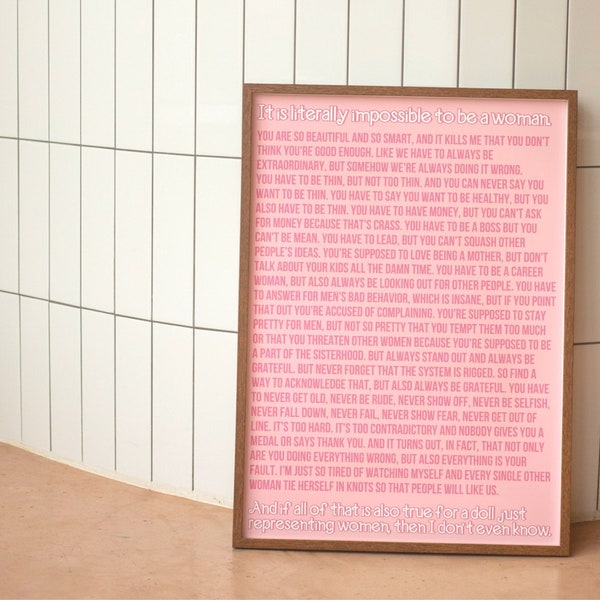 Barbie Movie Speech - Etsy Ireland