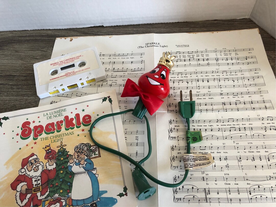 Sparkle the Christmas Light Etsy