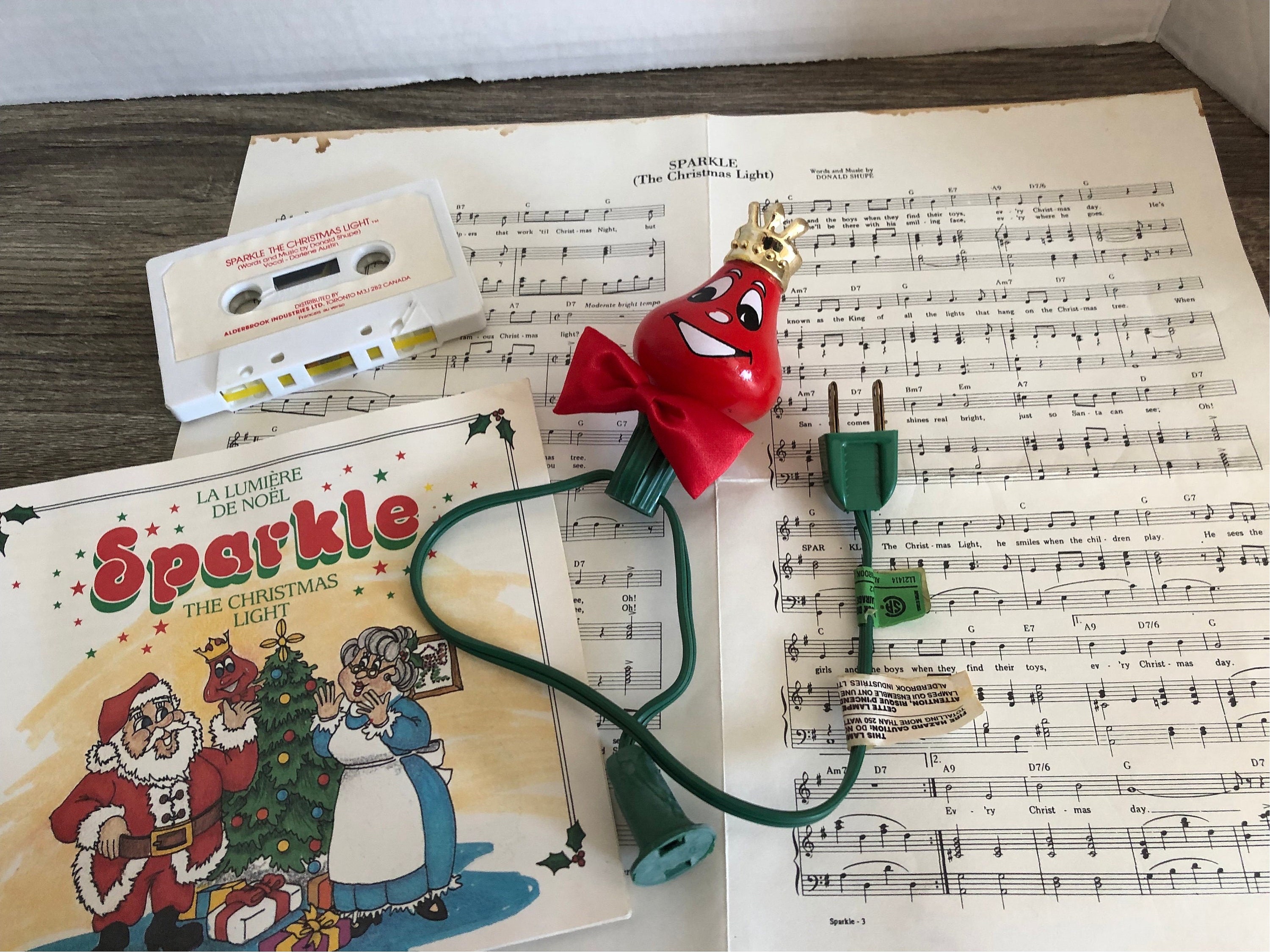 Sparkle the Christmas Light Etsy