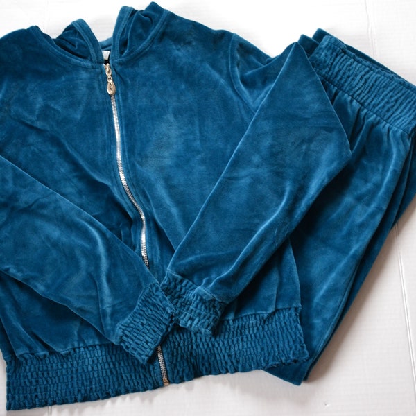 Velour Tracksuit Women Etsy