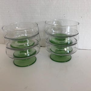 Uranglas-Sorbet-Tassen