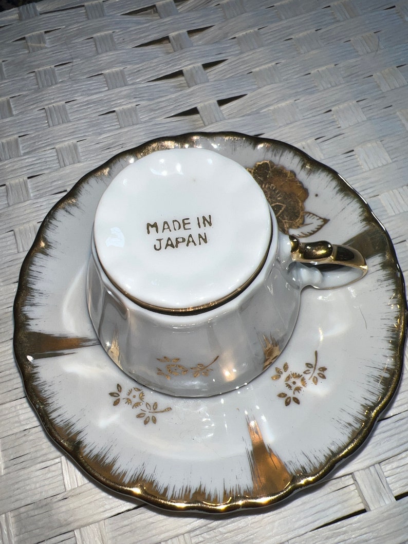 Vintage Japanese Teacup and Saucer Etsy