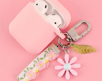 Buy Luxury Cute Korean Flower Decoration Case for Apple Airpods
