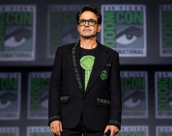 Doctor Doom Cosplay Blazer, Black Rune Embroidered Jacket, Gothic Marvel Inspired Suit