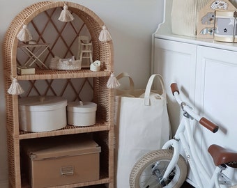 LittleDreamsShopPL WICKER CABINET NATURAL