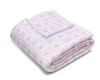 Tutu Goose Fleece Blanket - Baby Girl Blanket