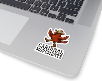 Cardinal Movements Stickers, Funny Birth Sticker, Midwife Gift, OBGYN, Labor and Delivery, doula