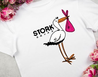 Stork Squad Obstetrics Labor and Delivery Shirt
