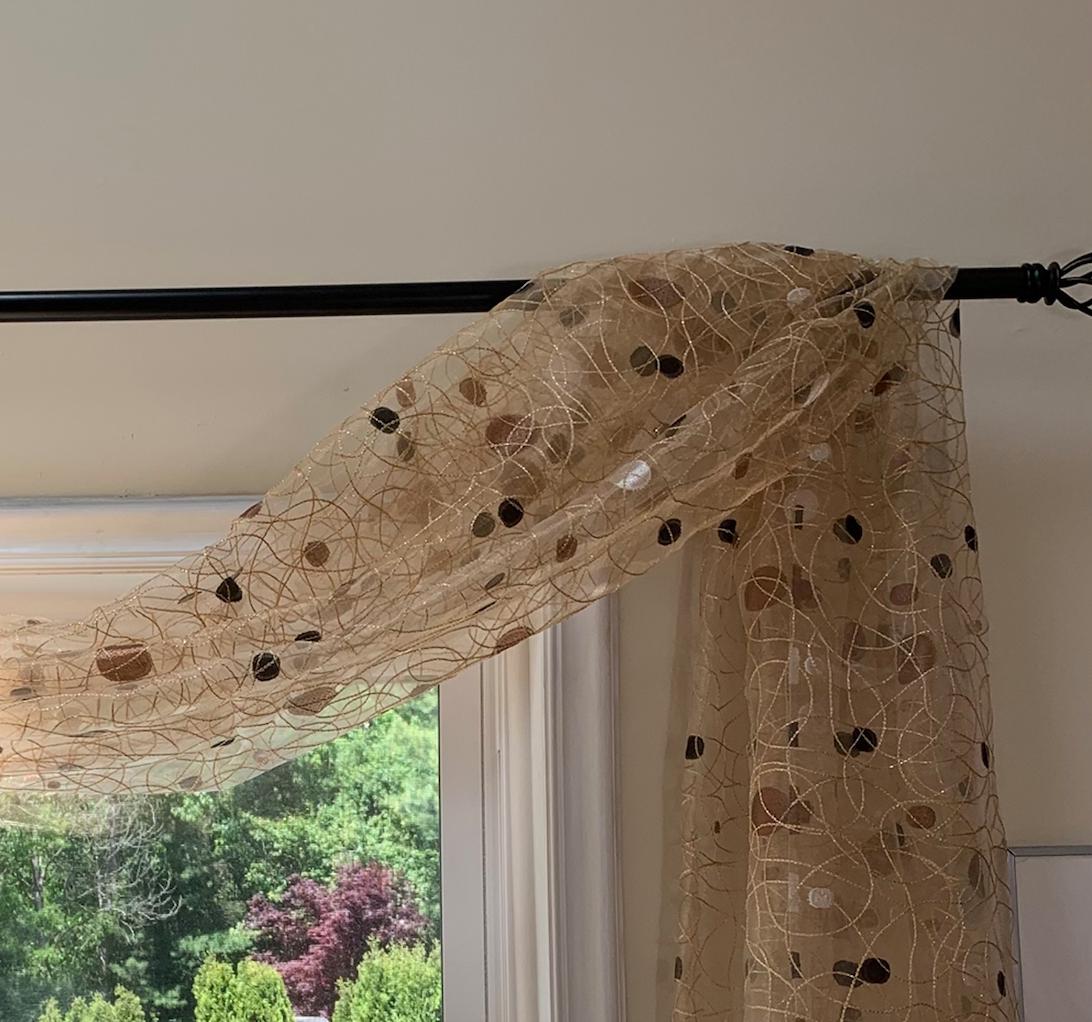6 yard window scarf valance discount