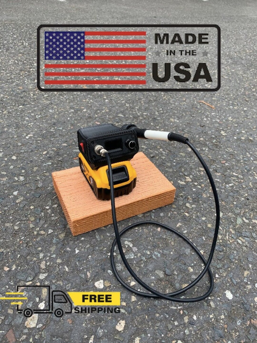 Dewalt 20v Portable Soldering Station/iron, T12 Console, OLED Screen Etsy