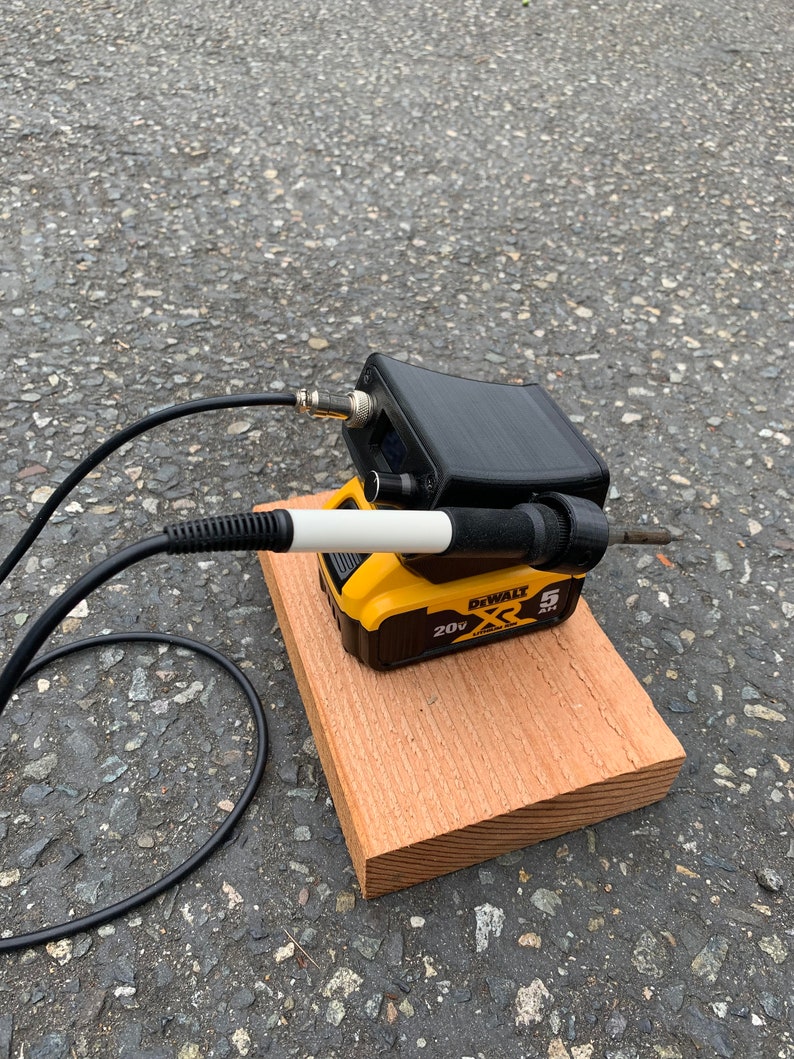 Dewalt 20v Portable Soldering Station/iron T12 Console OLED Etsy