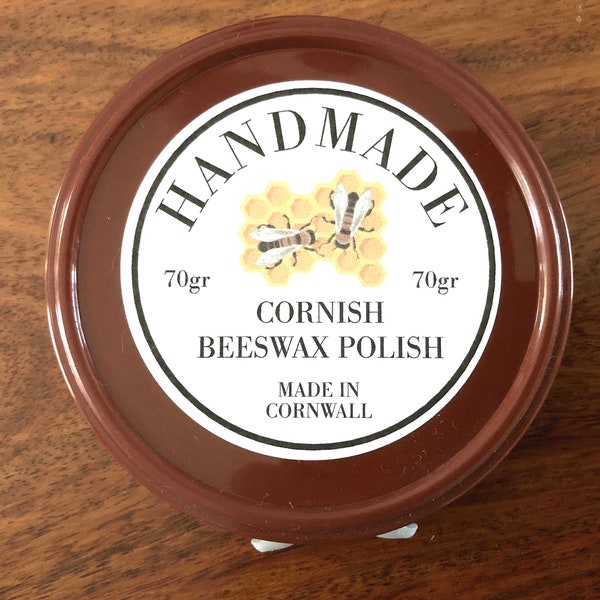 Cornish Beeswax Polish for Wood and Furniture.