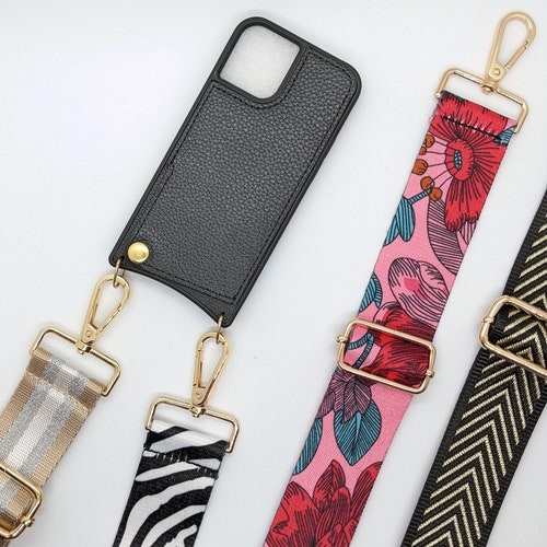 Slim Ecoleather Iphone Case With Strap Etsy