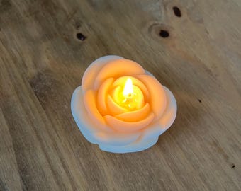 Hand Poured Rose Soy Candle