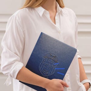 Zeta Phi Beta Portfolio with Pen Holder