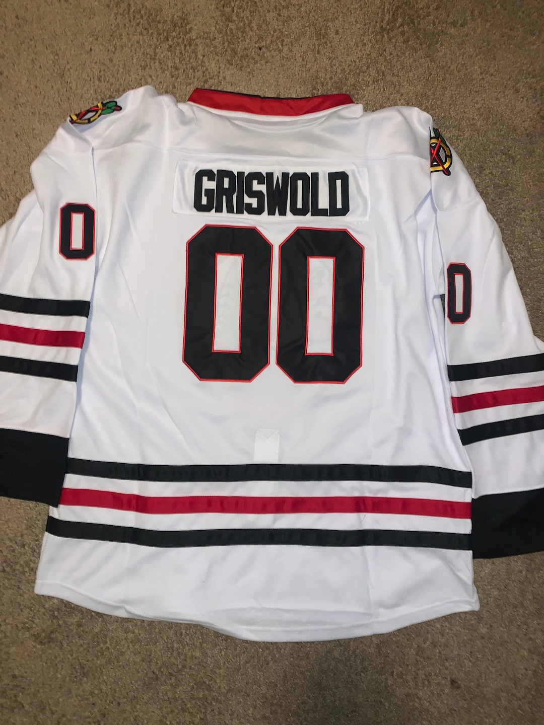 Clark Griswold Ice Hockey Jersey 00 Xmas Christmas Vacation Etsy