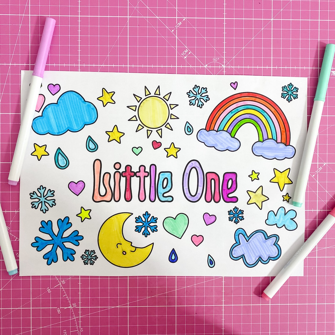 Little Space A4 Coloring Page DDLG Age Play Colouring BDSM Etsy