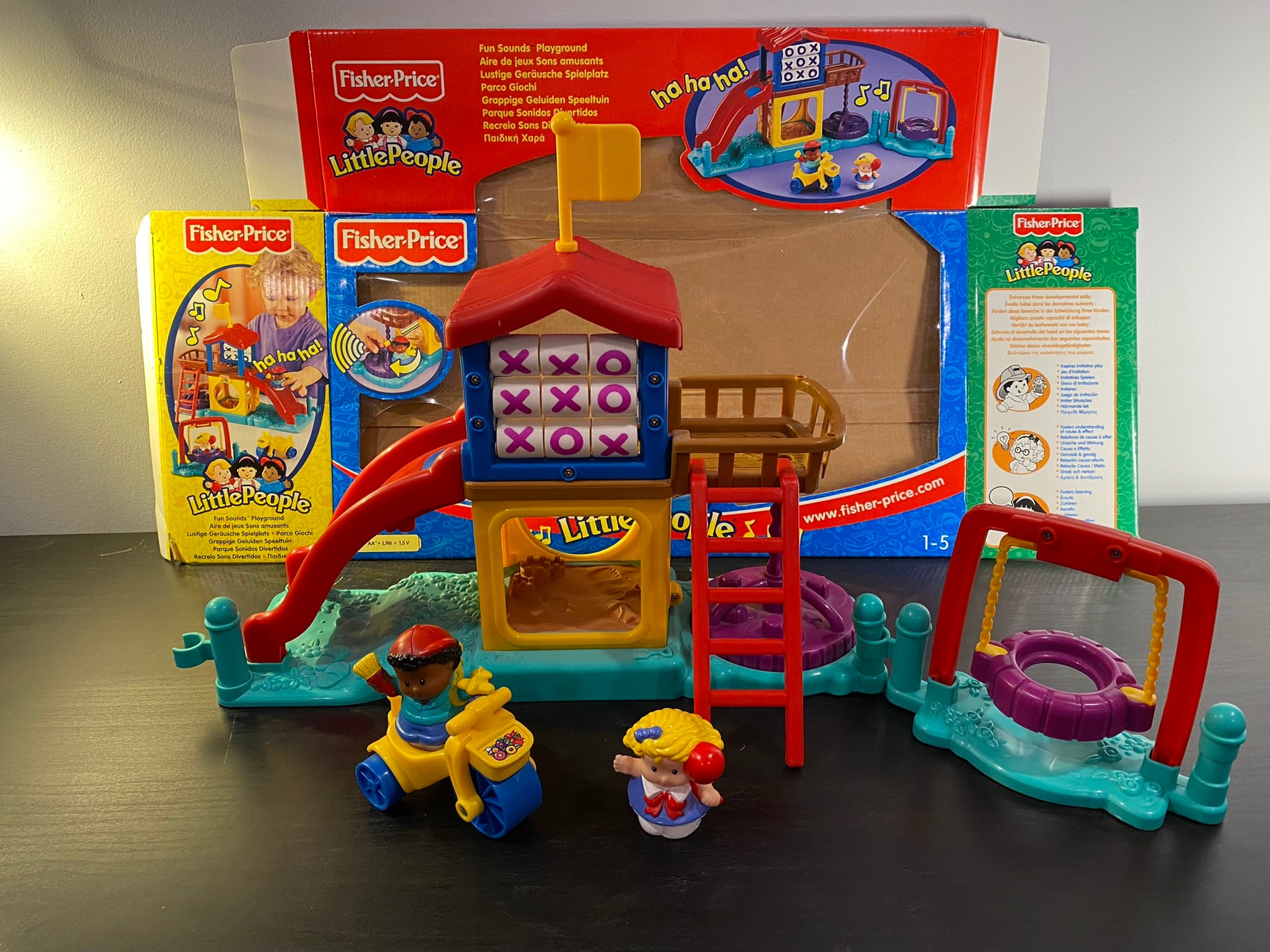 Fisher Price Little People Fun Sounds Playground Play Set Etsy