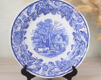 Vintage Spode Blue & White Plate Blue Room Collection Choice Made