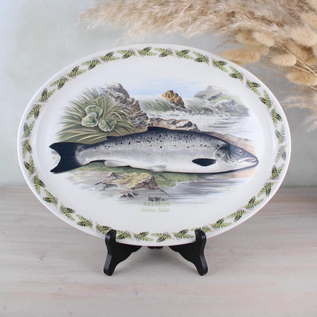 Vintage Portmeirion Angler Fish Platter | Collectable Serving Plate - Etsy