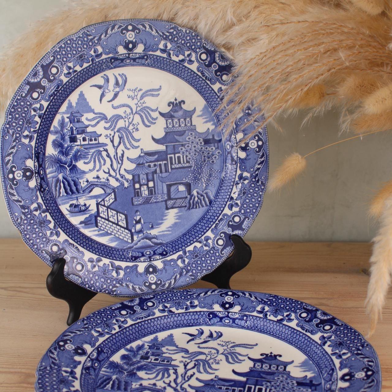 Assiette Blue Willow – English Ironstone Tableware Ltd - Arts de la table