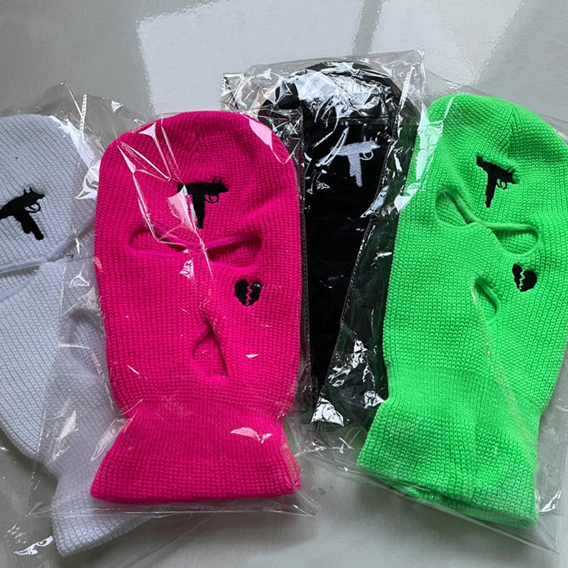 SKI MASK Balaclava Ski Mask Embroidery Ski Mask Etsy
