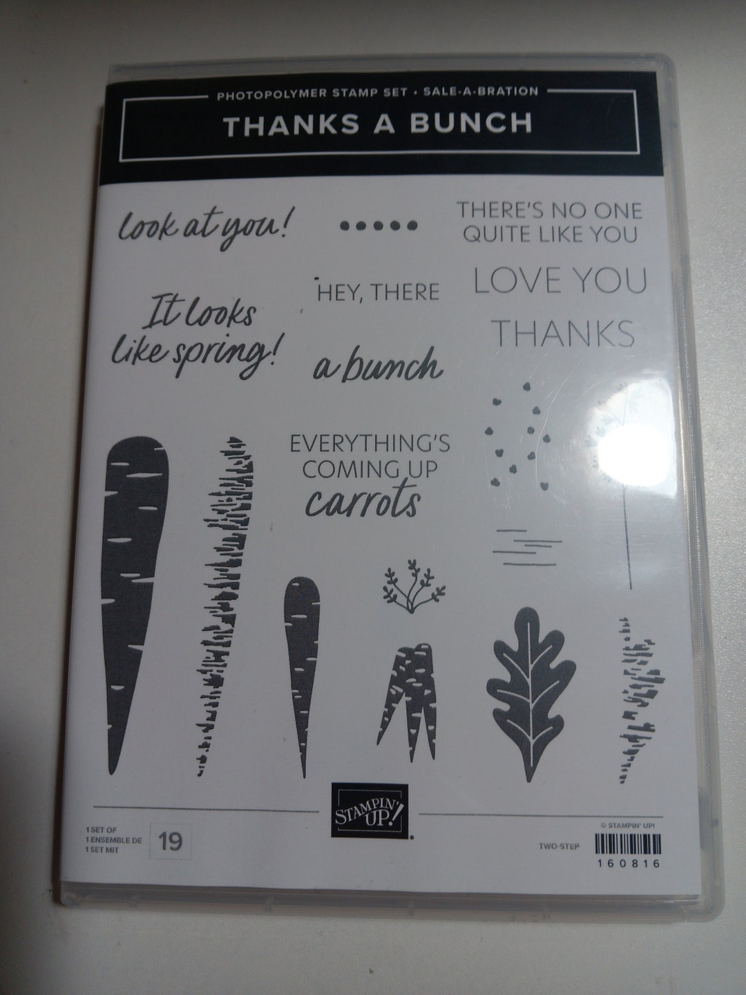 Stampin' Up Thanks a Bunch Stamp Set - Etsy