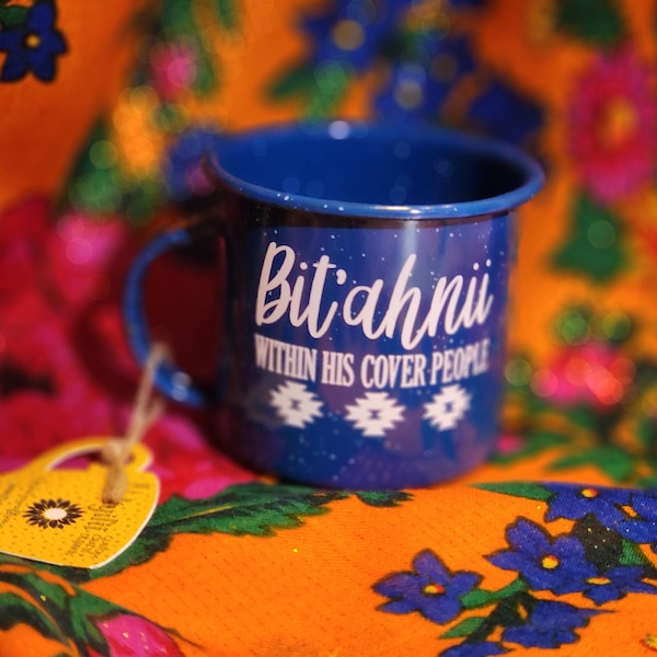 Mug, cup with customized Navajo Clan