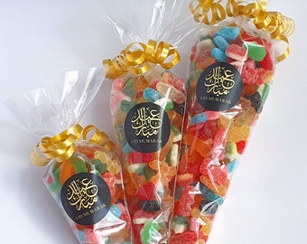 Eid Mubarak Sweet Cones | Ramadan Mubarak Sweets | Halal Sweet Cones | Eid Gift | Eid Sweets | Gifts for Ramadan | Eid Party Favours