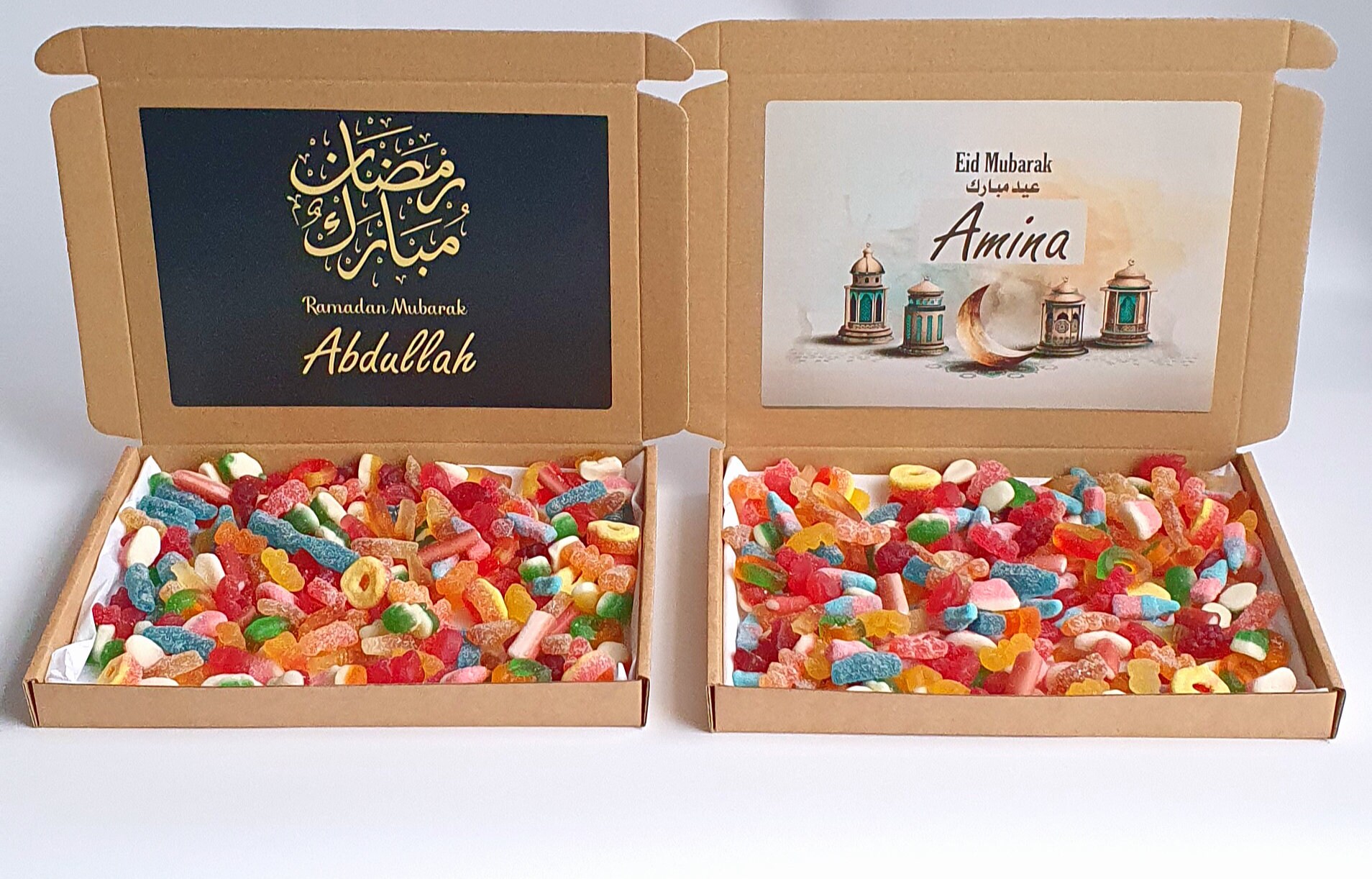 Boîte à Sucreries Ramadan / Eid - Décoration De Table En Fer - Neuf Sous Emballage - Cadeau Fête