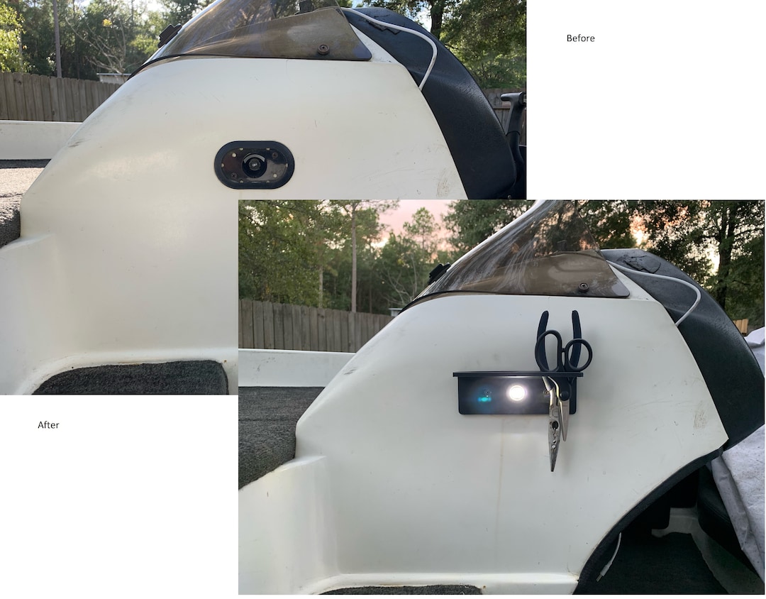 Boat Tool Caddy With LED Waterproof Light Etsy