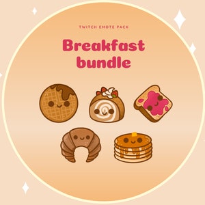 Breakfast Bundle Twitch Emote pack
