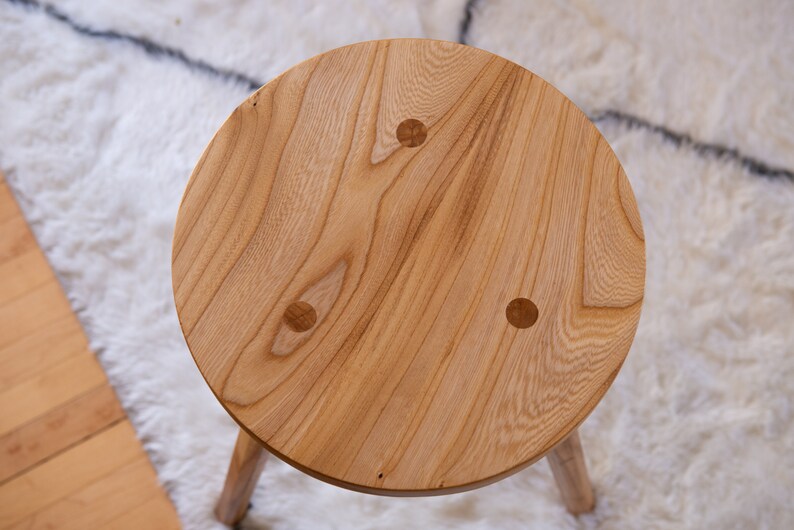 Handmade Three Legged Wood Stool & Side Table Etsy