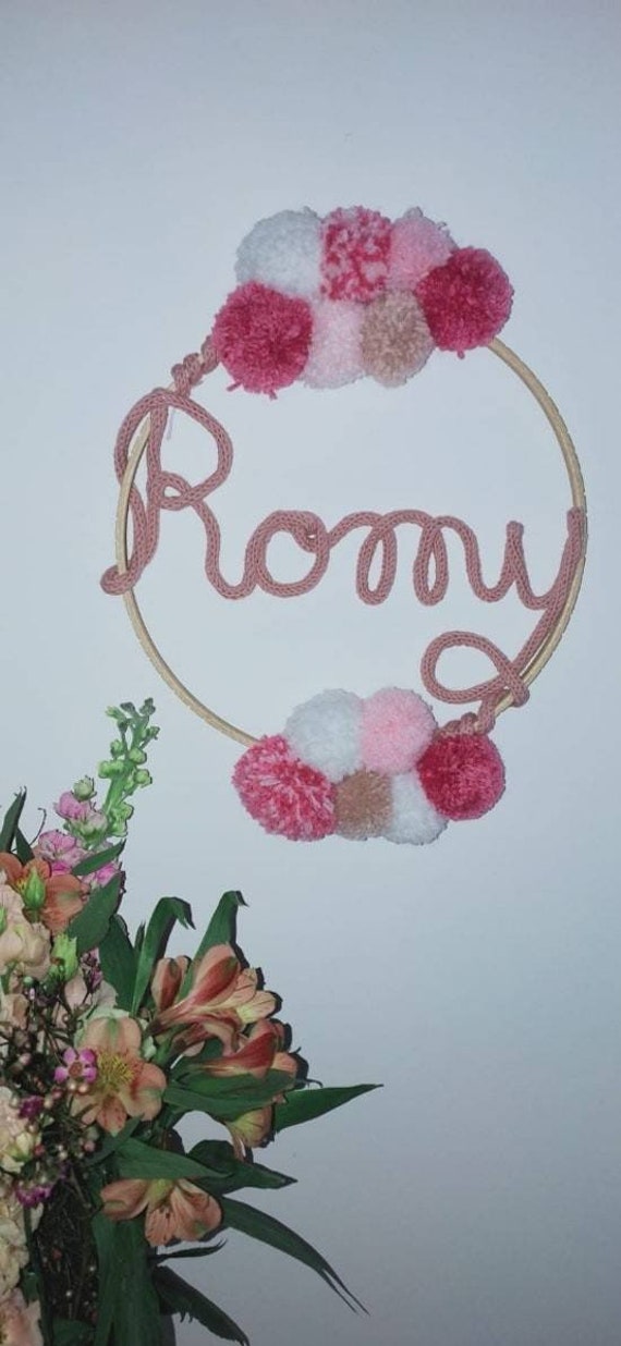 Prénom en Tricotin à Personnaliser