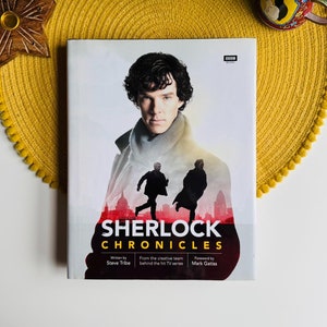 Sherlock: Chronicles Book, Sherlock Holmes, BBC TV Series, Steve Tribe, Benedict Cumberbatch, Martin Freeman, Sherlock Fan London Lover Gift