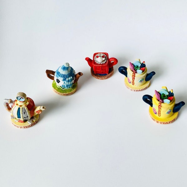 Miniature Teapots Etsy