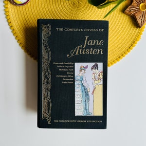 Complete Novels of Jane Austen, Wordsworth Library Collection, Black Book, Sense and Sensibility, Pride and Prejudice, Mansfield Park, Emma
