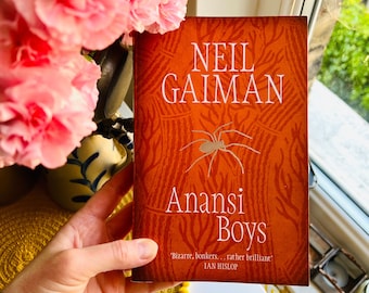 Anansi Boys Book by Neil Gaiman, 2006 Edition, Fat Charlie Nancy, Neil Gaiman Book Collector Collection Special Book Contemporary Fiction