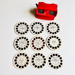 Large Lot Of Mostly Vintage View Master Reels And Gaf Viewmaster