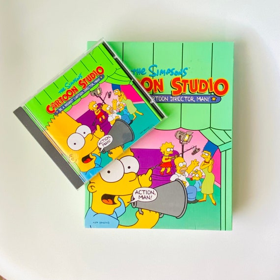 The Simpsons Cartoon Studio Interactive Computer Video Game - Etsy The Simpsons Cartoon Studio Interactive Computer Video Game - Etsy