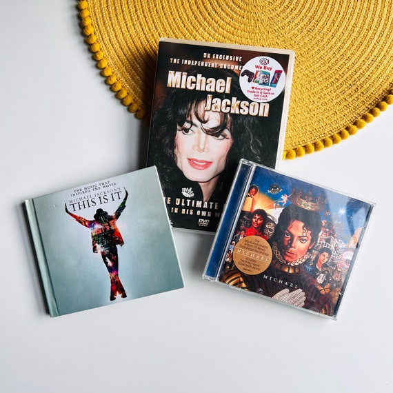 Michael Jackson CD Dvds, This is It Original Film Soundtrack, the Ultimate  Review DVD, Music Album CD Michael Jackson Fan Lover Collector 