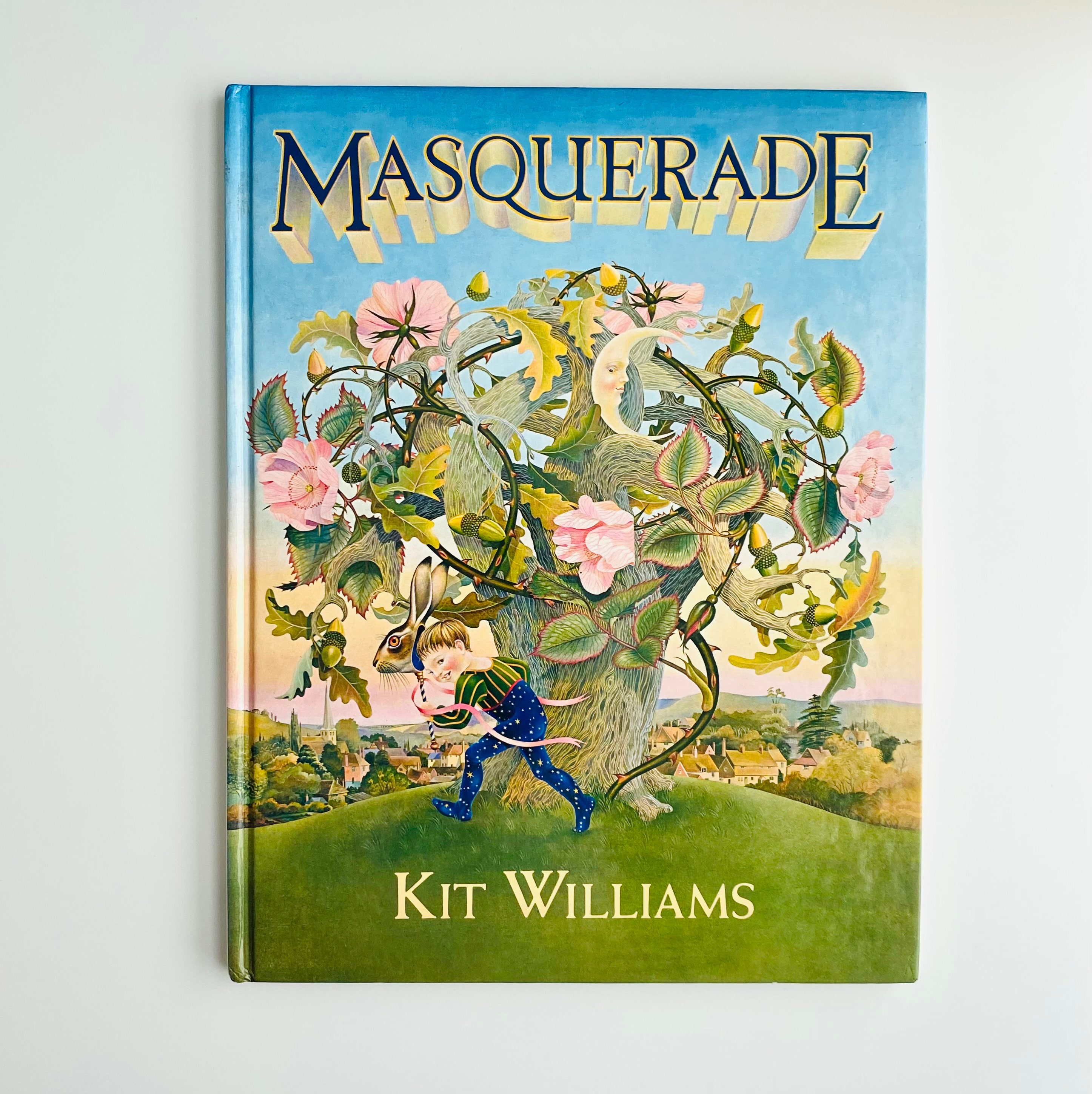 Kit Williams Kit Williams Books: Masquerade & the Bee Book, Vintage Art Illustration ...
